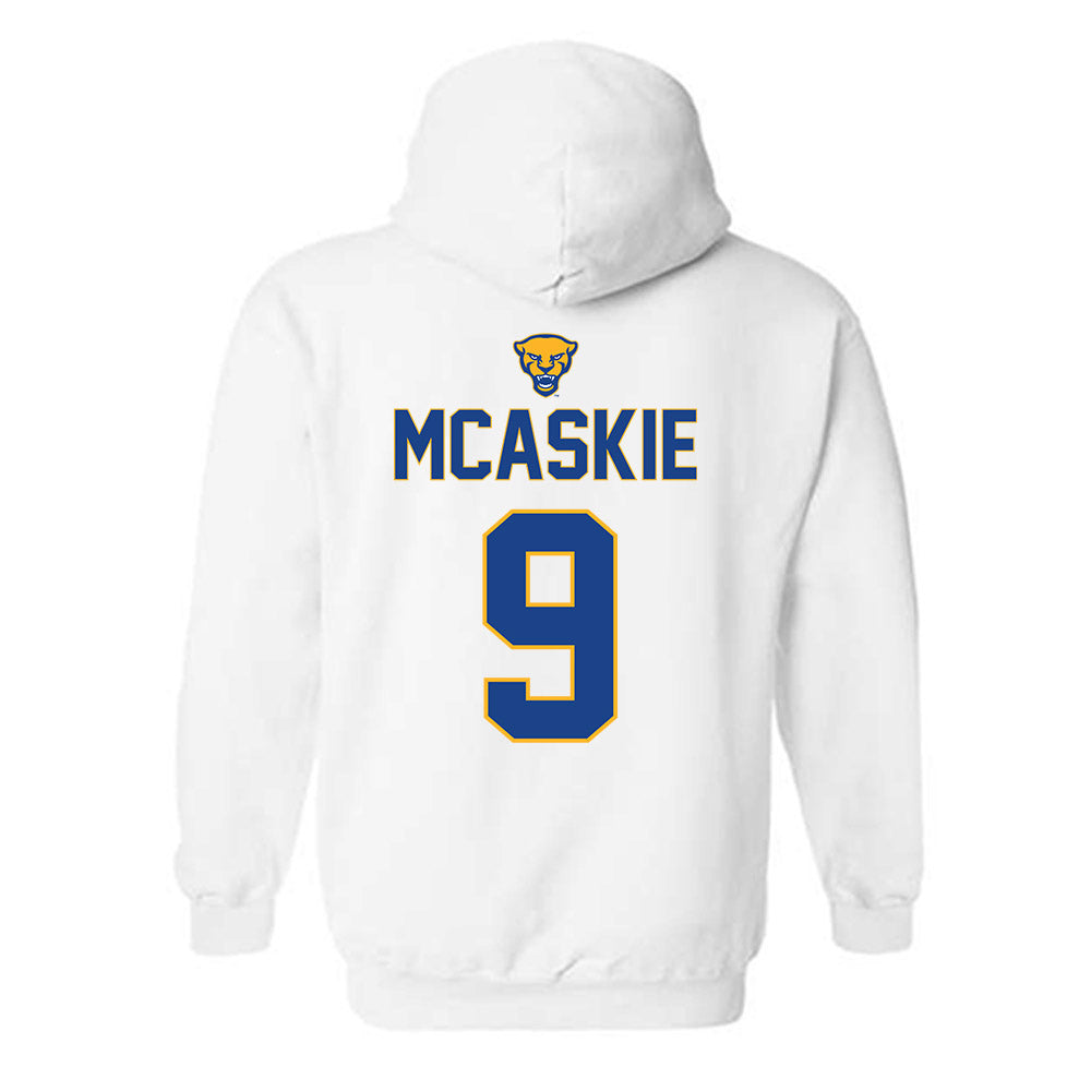 Pittsburgh - NCAA Baseball : Aidan McAskie - Sports Shersey Hooded Sweatshirt-1