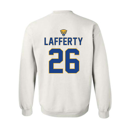 Pittsburgh - NCAA Baseball : Drew Lafferty - Sports Shersey Crewneck Sweatshirt-1