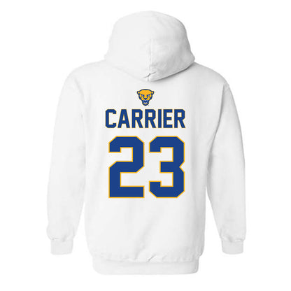 Pittsburgh - NCAA Baseball : Lorenzo Carrier - Sports Shersey Hooded Sweatshirt-1