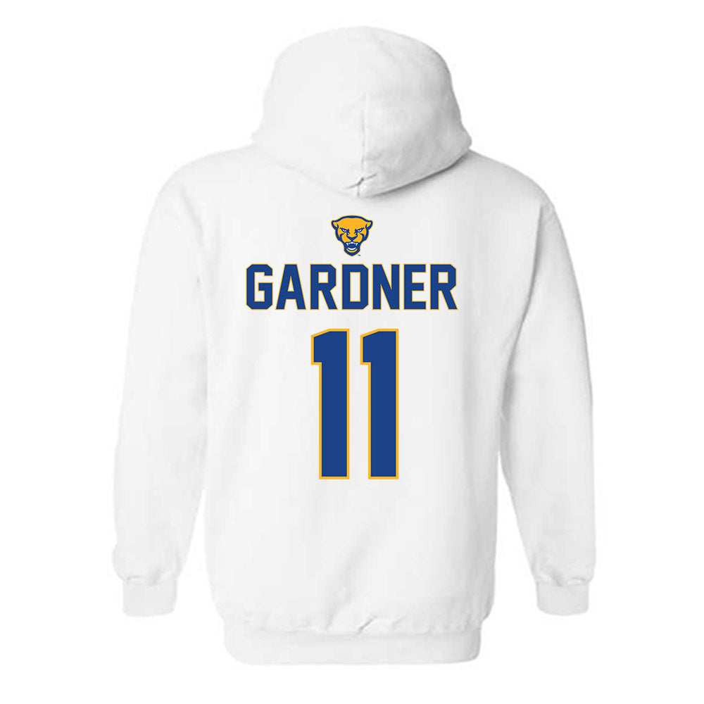 Pittsburgh - NCAA Baseball : Patrick Gardner - Sports Shersey Hooded Sweatshirt-1