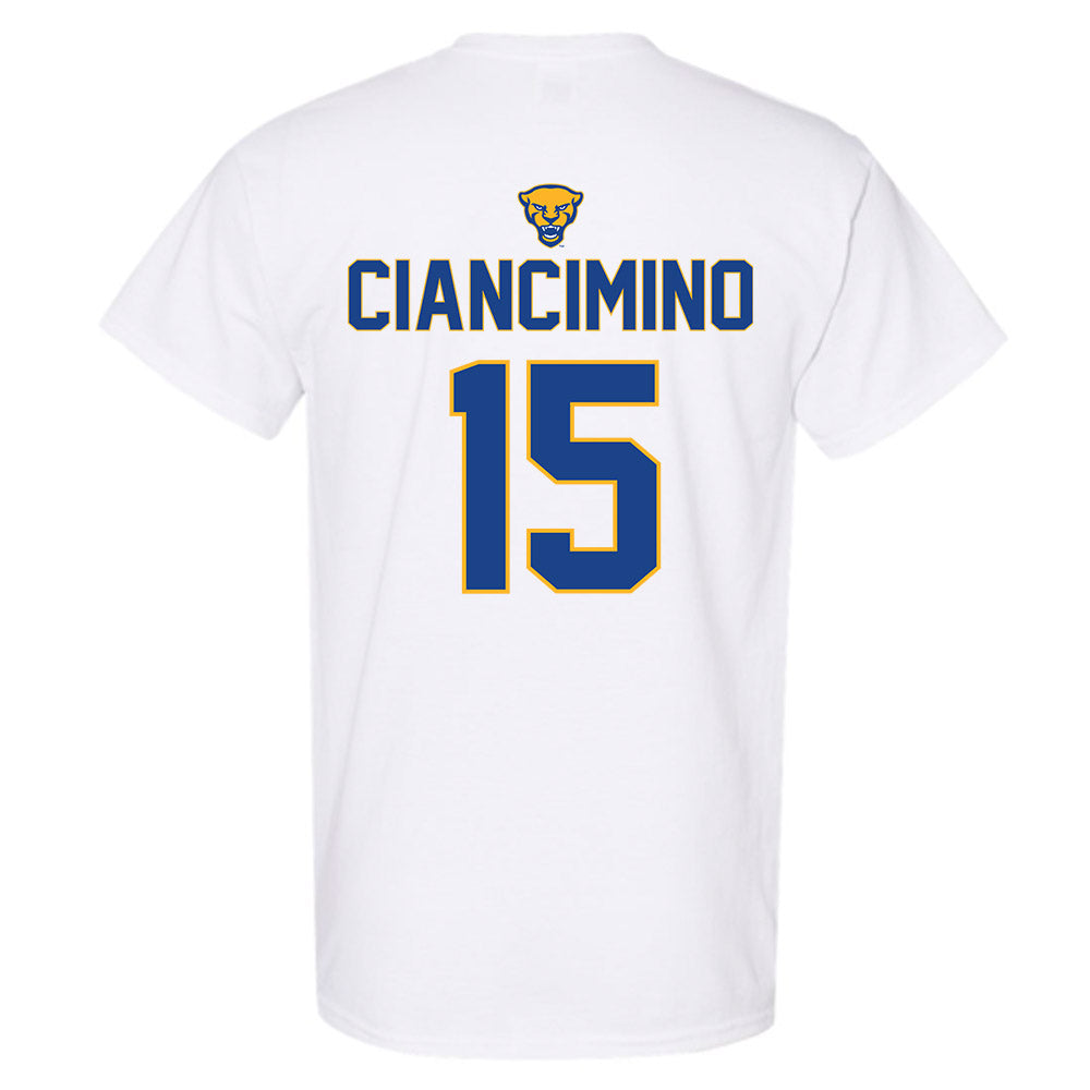 Pittsburgh - NCAA Baseball : joey ciancimino - Sports Shersey T-Shirt-1