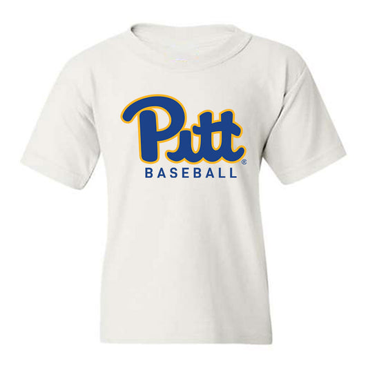 Pittsburgh - NCAA Baseball : John Badala - Sports Shersey Youth T-Shirt-0
