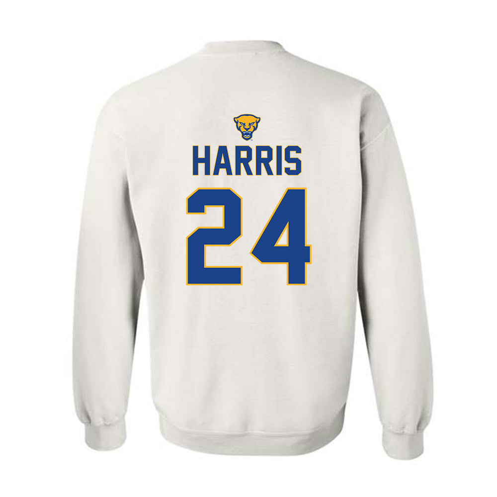 Pittsburgh - NCAA Softball : Payton Harris - Sports Shersey Crewneck Sweatshirt-1
