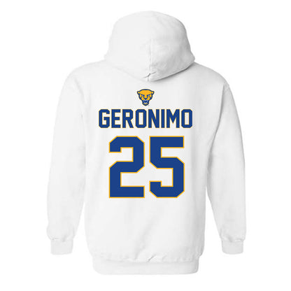 Pittsburgh - NCAA Softball : Cyara Geronimo - Sports Shersey Hooded Sweatshirt-1