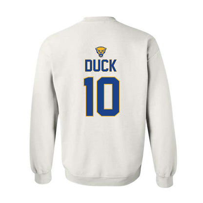 Pittsburgh - NCAA Softball : Bekah Duck - Sports Shersey Crewneck Sweatshirt-1