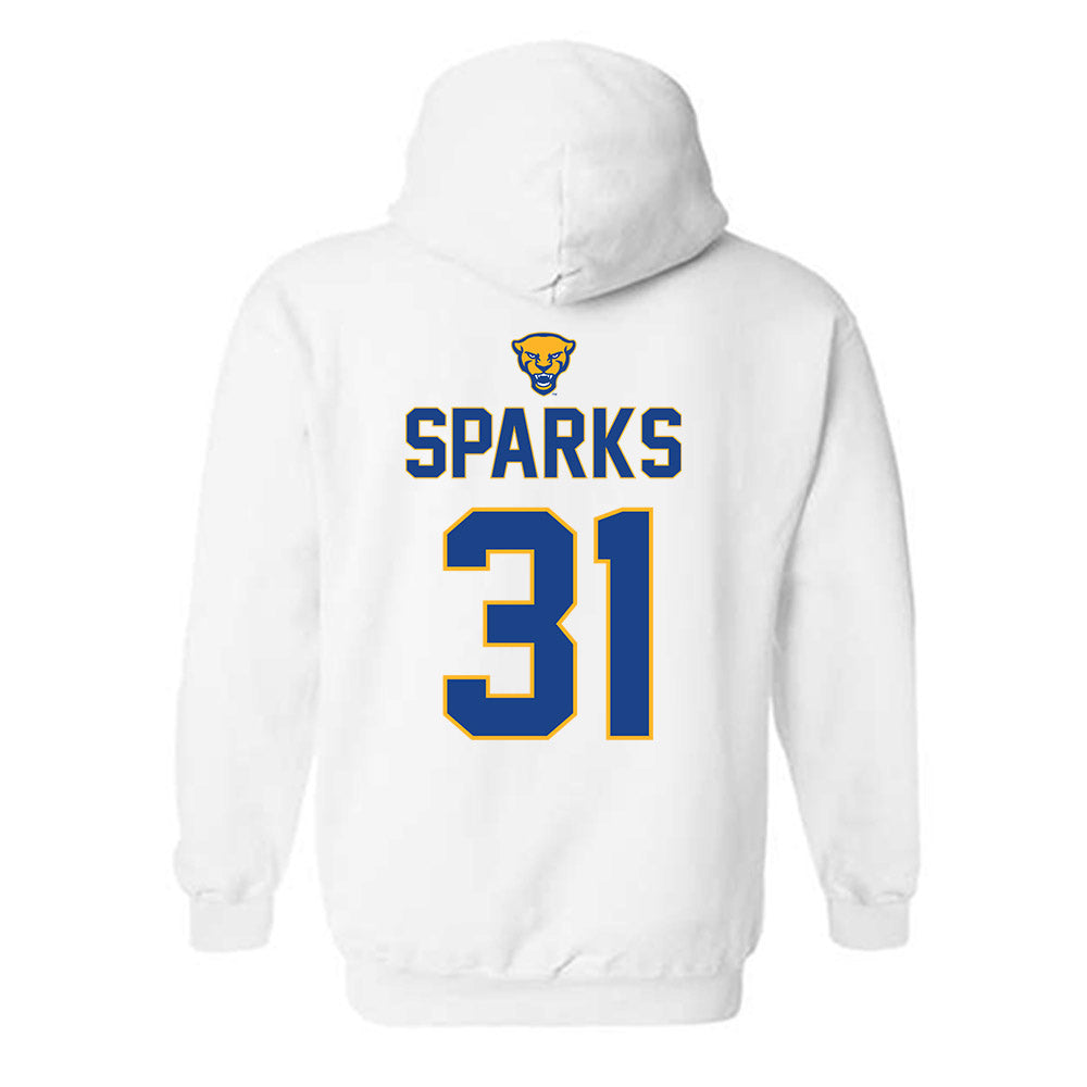 Pittsburgh - NCAA Softball : Gwen Sparks - Sports Shersey Hooded Sweatshirt-1