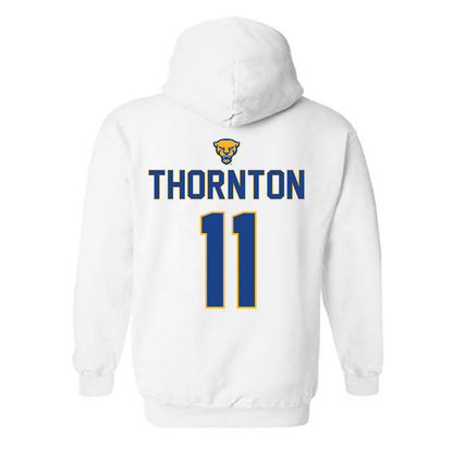 Pittsburgh - NCAA Softball : Amelia Thornton - Sports Shersey Hooded Sweatshirt-1