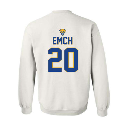 Pittsburgh - NCAA Women's Volleyball : Abbey Emch - Sports Shersey Crewneck Sweatshirt-1