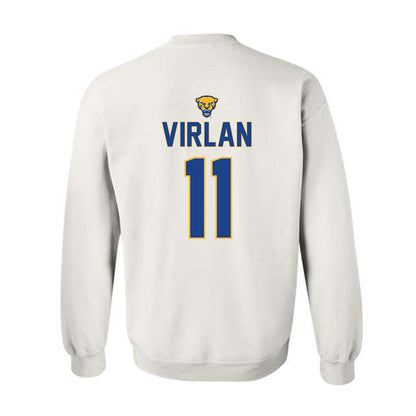 Pittsburgh - NCAA Women's Volleyball : Dalia Virlan - Sports Shersey Crewneck Sweatshirt