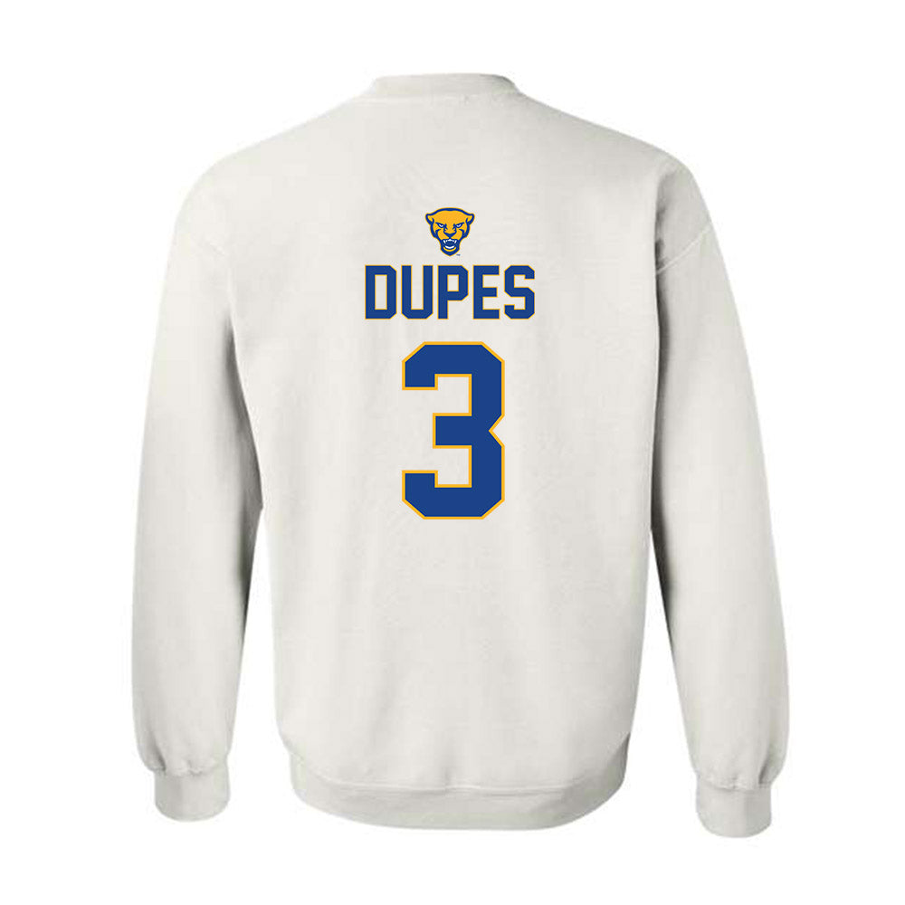 Pittsburgh - NCAA Women's Volleyball : Emery Dupes - Sports Shersey Crewneck Sweatshirt-1