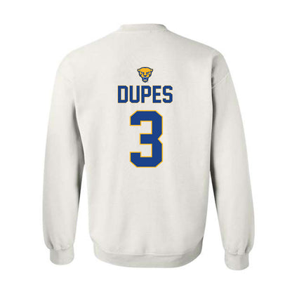 Pittsburgh - NCAA Women's Volleyball : Emery Dupes - Sports Shersey Crewneck Sweatshirt-1