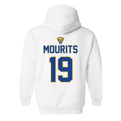 Pittsburgh - NCAA Women's Volleyball : Dagmar Mourits - Sports Shersey Hooded Sweatshirt-1