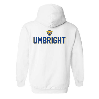 Pittsburgh - NCAA Men's Cross Country : Tyler Umbright - Sports Shersey Hooded Sweatshirt-1