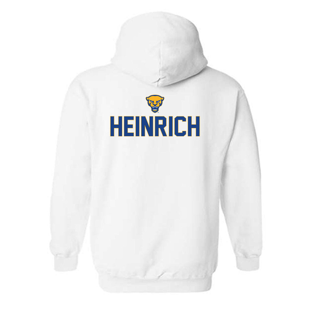 Pittsburgh - NCAA Men's Cross Country : Graham Heinrich - Sports Shersey Hooded Sweatshirt-1