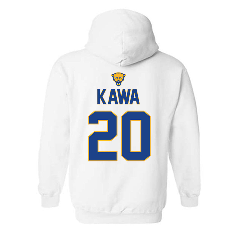 Pittsburgh - NCAA Women's Lacrosse : Paige Kawa - Sports Shersey Hooded Sweatshirt-1