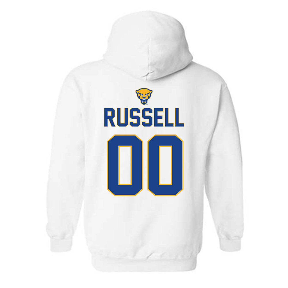 Pittsburgh - NCAA Women's Lacrosse : Abigail Russell - Sports Shersey Hooded Sweatshirt-1