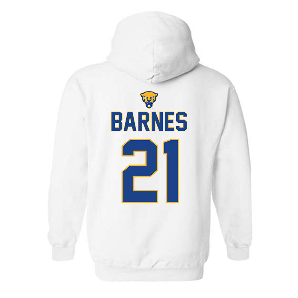 Pittsburgh - NCAA Women's Lacrosse : Kendall Barnes - Sports Shersey Hooded Sweatshirt-1