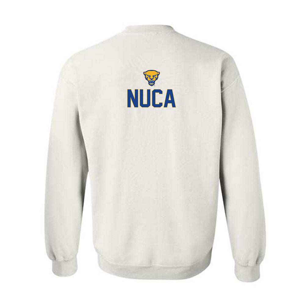 Pittsburgh - NCAA Men's Swimming & Diving : Jacopo Nuca - Sports Shersey Crewneck Sweatshirt-1