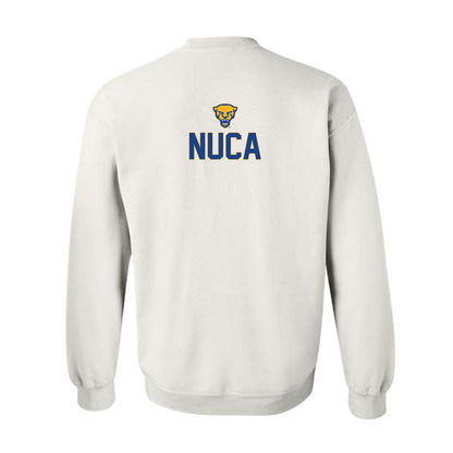 Pittsburgh - NCAA Men's Swimming & Diving : Jacopo Nuca - Sports Shersey Crewneck Sweatshirt-1