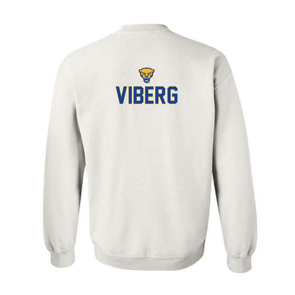 Pittsburgh - NCAA Women's Swimming & Diving : Cecilia Viberg - Sports Shersey Crewneck Sweatshirt-1
