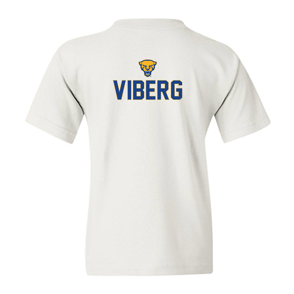 Pittsburgh - NCAA Women's Swimming & Diving : Cecilia Viberg - Sports Shersey Youth T-Shirt-1