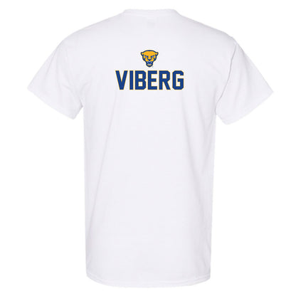 Pittsburgh - NCAA Women's Swimming & Diving : Cecilia Viberg - Sports Shersey T-Shirt-1