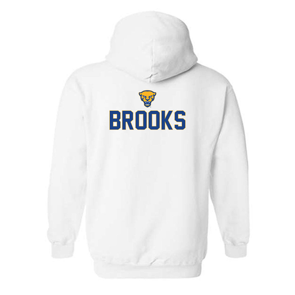 Pittsburgh - NCAA Women's Swimming & Diving : Jocelyn Brooks - Sports Shersey Hooded Sweatshirt-1