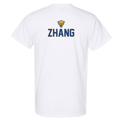 Pittsburgh - NCAA Men's Swimming & Diving : Chenyuan Zhang - Sports Shersey T-Shirt-1