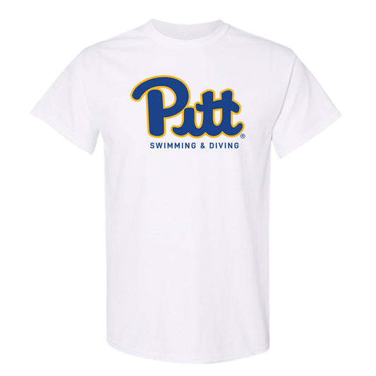 Pittsburgh - NCAA Men's Swimming & Diving : Lincoln Hofmann - Sports Shersey T-Shirt-0