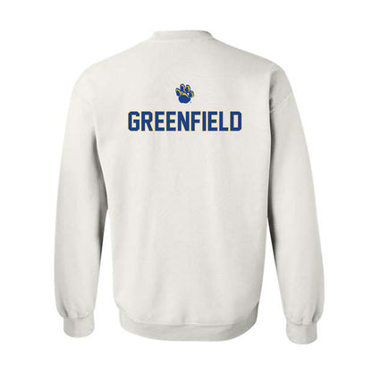 Pittsburgh - NCAA Men's Track & Field : Corey Greenfield - Sports Shersey Crewneck Sweatshirt-1