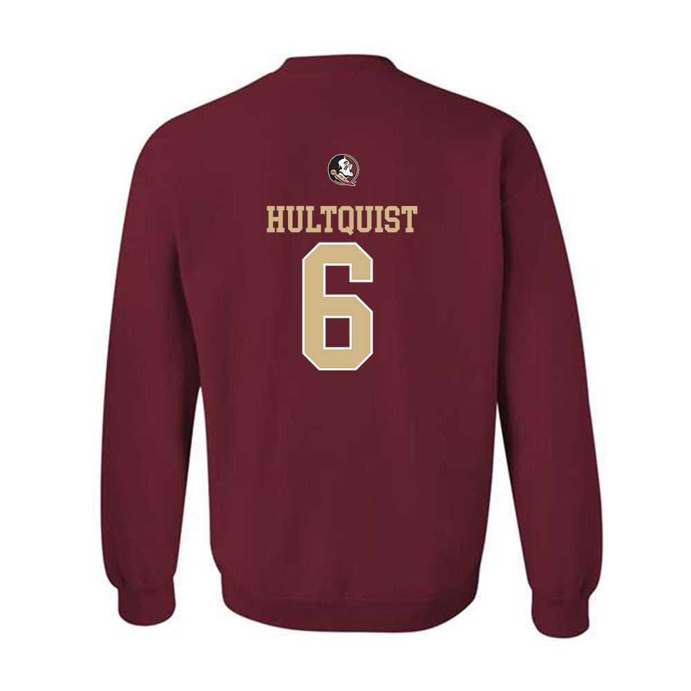 FSU - NCAA Beach Volleyball : Kenzie Hultquist - Generic Shersey Crewneck Sweatshirt-1