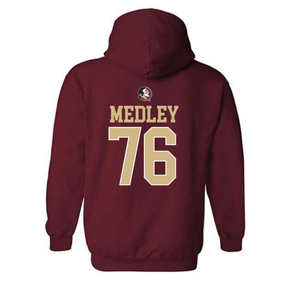 FSU - NCAA Football : Adrian Medley - Classic Shersey Hooded Sweatshirt-1