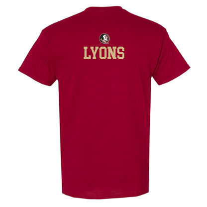 FSU - NCAA Men's Tennis : Justin Lyons - Generic Shersey T-Shirt