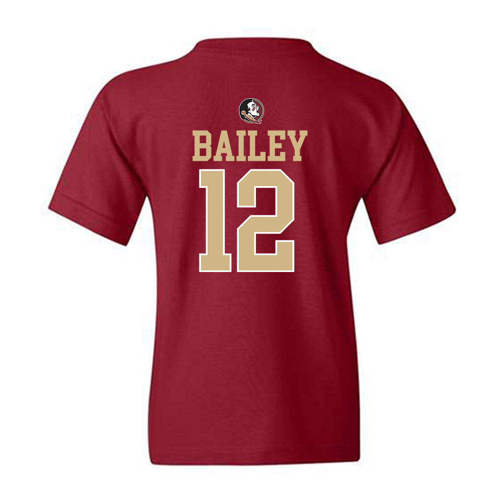 FSU - NCAA Baseball : Myles Bailey - Generic Shersey Youth T-Shirt-1