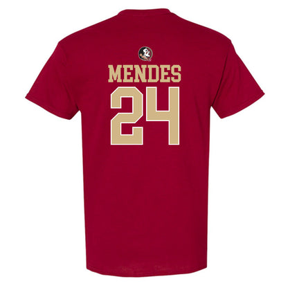 FSU - NCAA Baseball : Wes Mendes - Generic Shersey T-Shirt-1