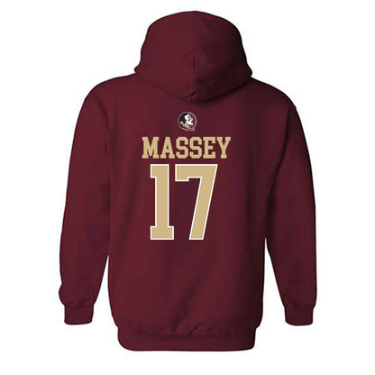 FSU - NCAA Beach Volleyball : Myriah Massey - Generic Shersey Hooded Sweatshirt