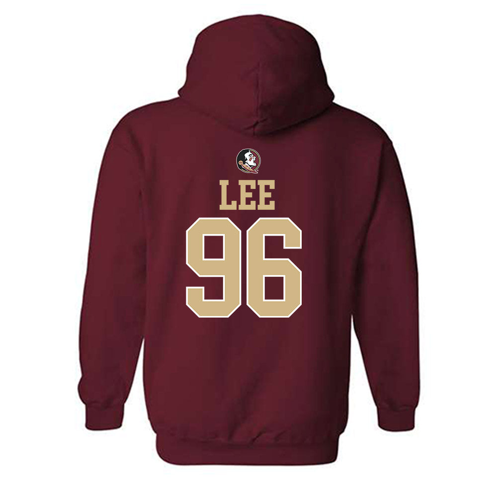 FSU - NCAA Football : Tylon Lee - Generic Shersey Hooded Sweatshirt-1
