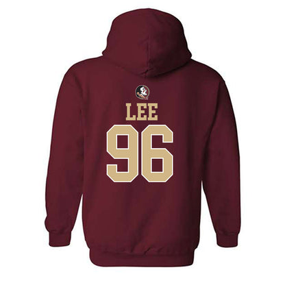 FSU - NCAA Football : Tylon Lee - Generic Shersey Hooded Sweatshirt-1