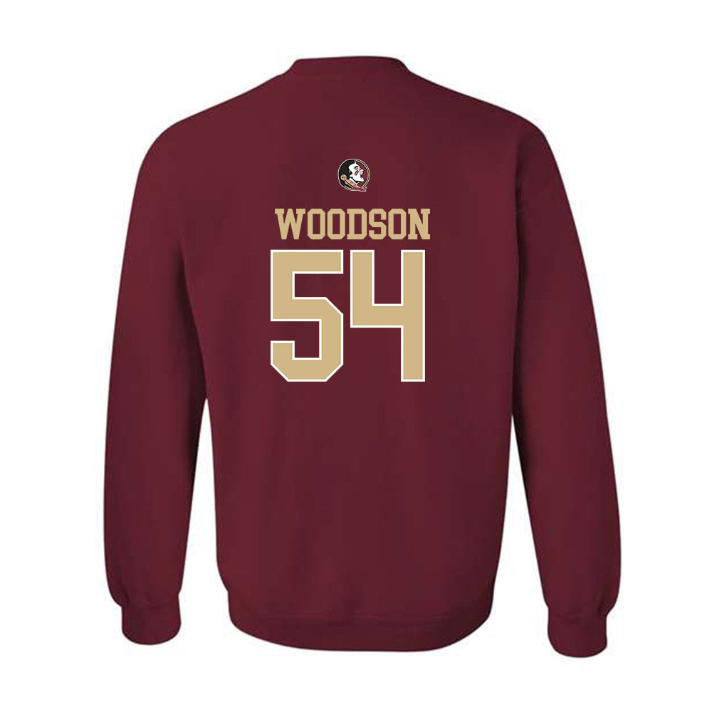 FSU - NCAA Baseball : Presley Woodson - Classic Shersey Crewneck Sweatshirt-1