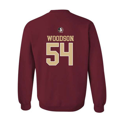 FSU - NCAA Baseball : Presley Woodson - Classic Shersey Crewneck Sweatshirt-1