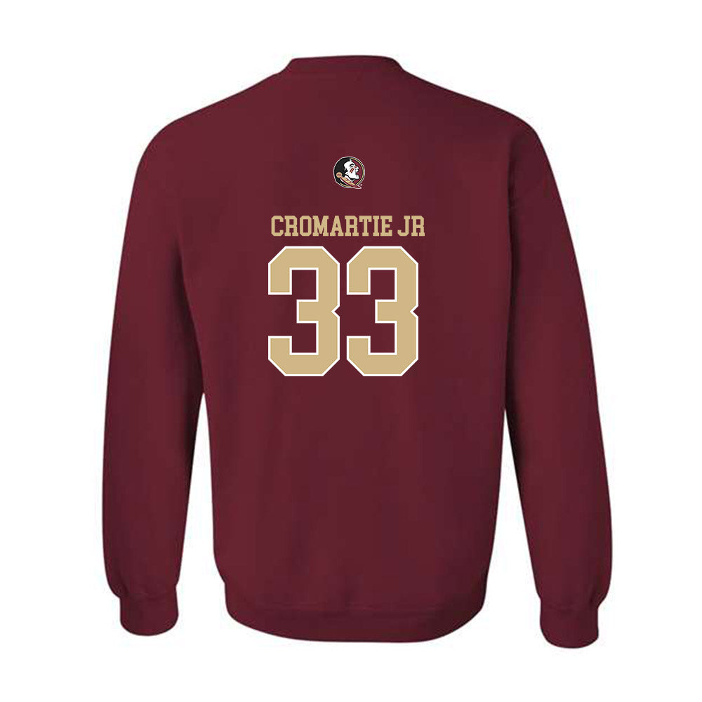 FSU - NCAA Football : Antonio Cromartie Jr - Classic Shersey Crewneck Sweatshirt-1