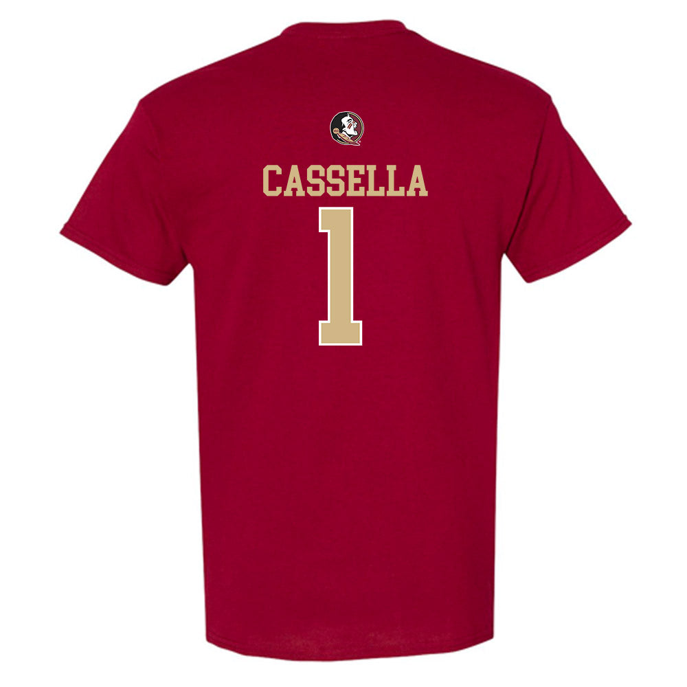 FSU - NCAA Women's Lacrosse : Sienna Cassella - Classic Shersey T-Shirt-1