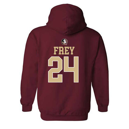 FSU - NCAA Softball : Madison Frey - Generic Shersey Hooded Sweatshirt