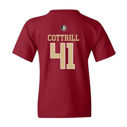FSU - NCAA Football : AJ Cottrill - Classic Shersey Youth T-Shirt-1