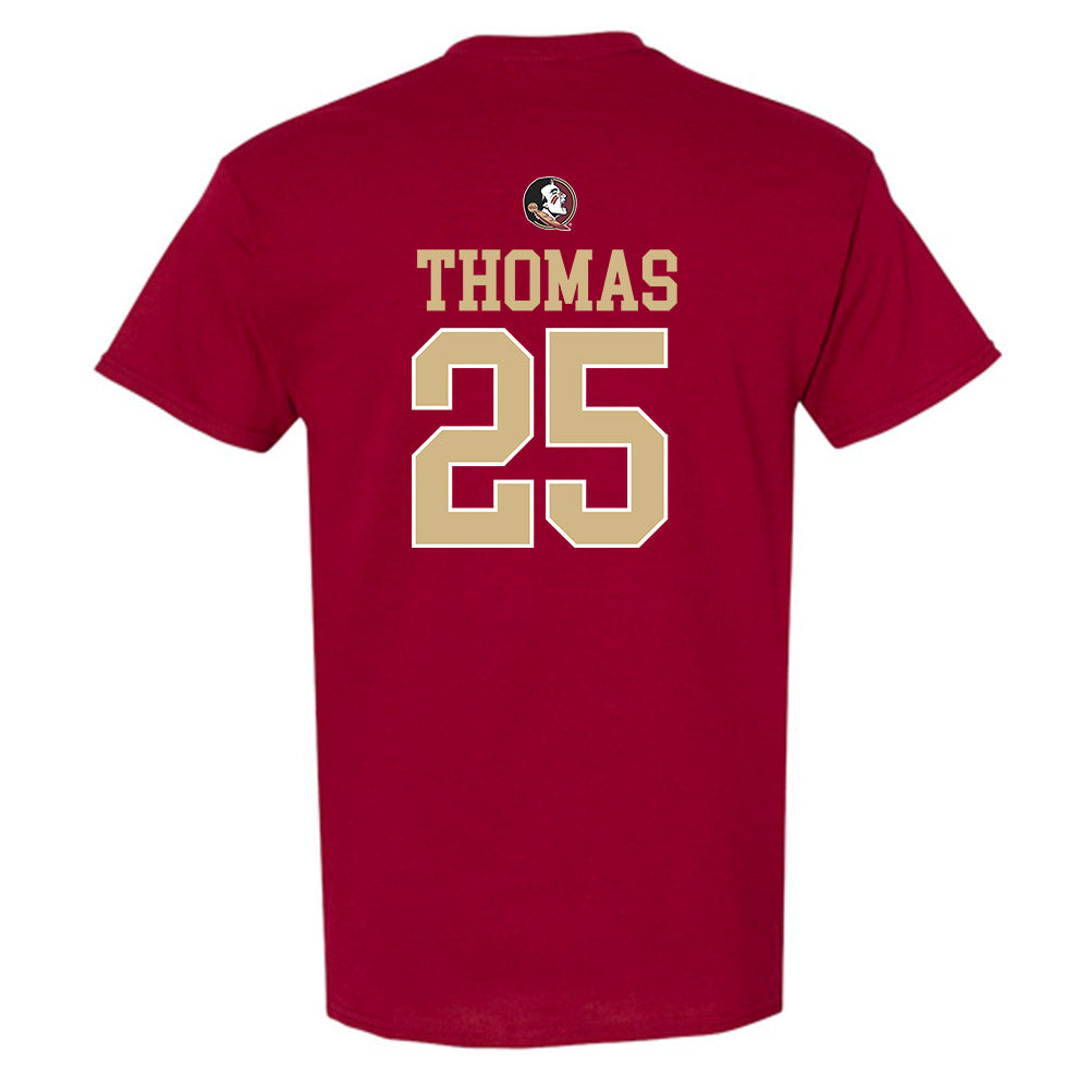 FSU - NCAA Men's Basketball : Justin Thomas - Generic Shersey T-Shirt-1