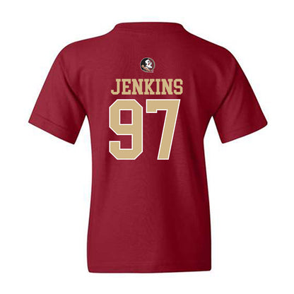 FSU - NCAA Football : Jayson Jenkins - Classic Shersey Youth T-Shirt-1