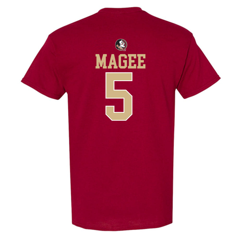 FSU - NCAA Men's Basketball : Kobe MaGee - Classic Shersey T-Shirt-1