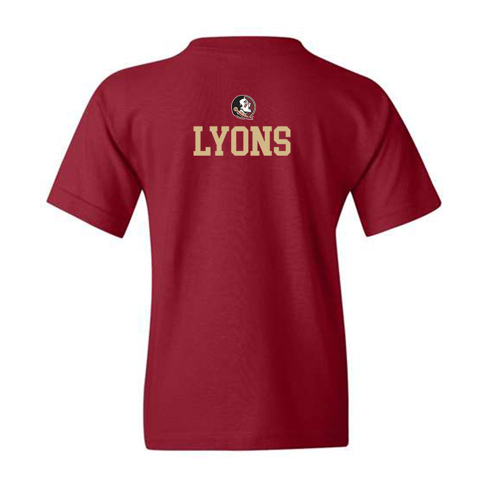 FSU - NCAA Men's Tennis : Justin Lyons - Generic Shersey Youth T-Shirt