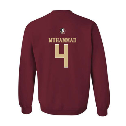 FSU - NCAA Men's Basketball : Shahid Muhammad - Classic Shersey Crewneck Sweatshirt-1