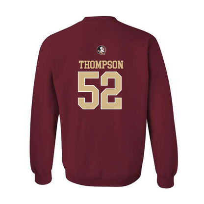 FSU - NCAA Football : Chavez Thompson - Classic Shersey Crewneck Sweatshirt-1